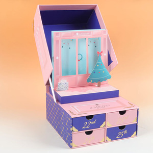 Hộp bìa cứng màu hồng đen tùy chỉnh, bao bì thương mại, hộp đựng tóc giả, hộp thư, thùng carton với logo tùy chỉnh - Product Image 5