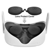 Vente chaude couverture de visage en Silicone de protection couverture d'objectif et ensemble de poignée de contrôleur ensemble de couverture en Silicone pour Oculus Quest 2