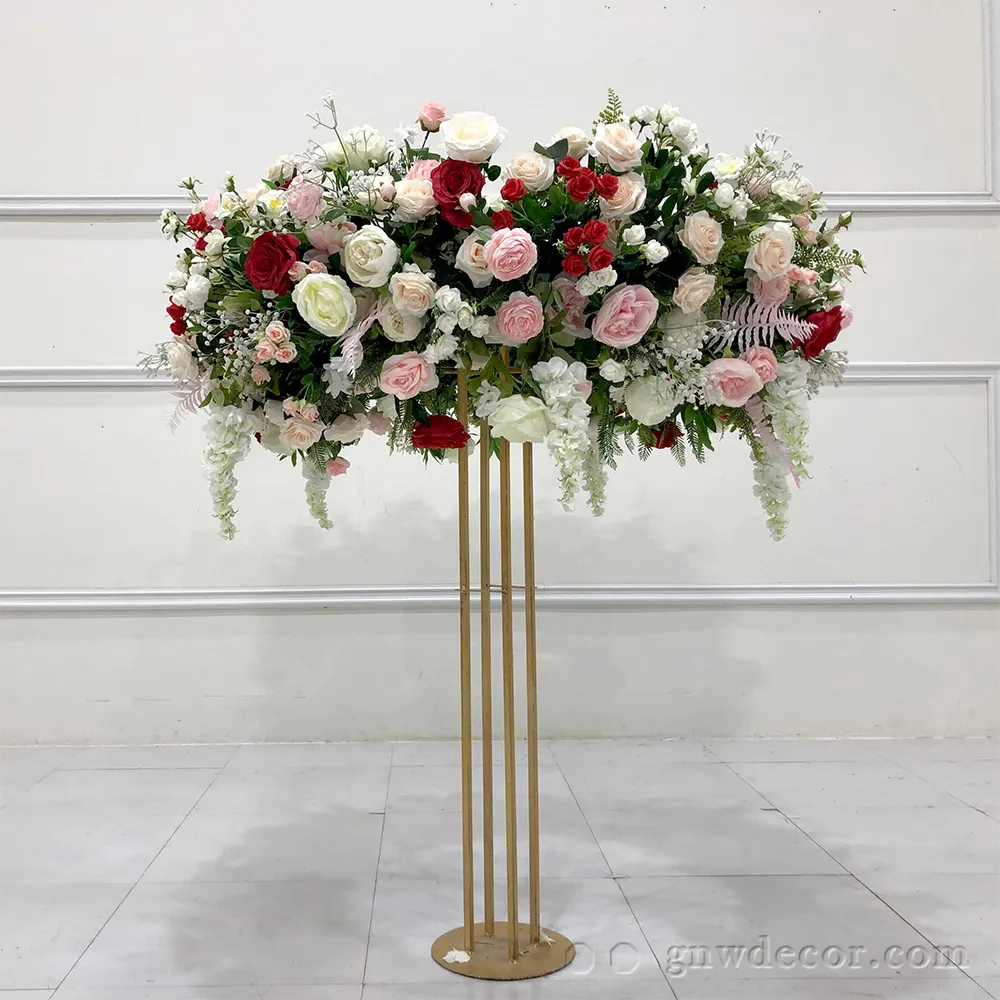 GNW Customization artificial flower table centerpiece wedding decoration wedding table centerpieces