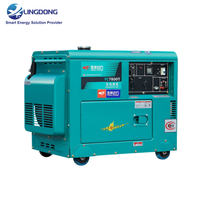 Groupe électrogène diesel portable 3,5 kVA à refroidissement par air, type ouvert, 3,5 kW, mobile, extérieur, Yuchai YC4800XE/T, pour usage domestique, à prix compétitif