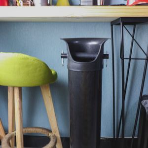 Yv774 Tall Stainless Steel Standing Knockbox Grounds Knock Box Coffee Tea Tools for Barista - Product Image 4