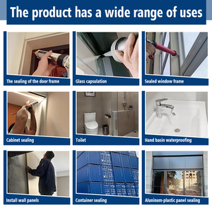 Keo Silicon xây dựng cửa sổ thời tiết keo Silicone bền chữa bệnh trung tính - Product Image 3
