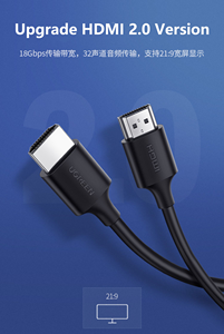 <span class=keywords><strong>UGREEN</strong></span> HD134 อะแดปเตอร์สายเคเบิล <span class=keywords><strong>HDMI</strong></span> 2.0 ชายต่อชาย สาย <span class=keywords><strong>HDMI</strong></span> แบบบางและพกพาได้ สายดิจิตอลคุณภาพสูงสำหรับคอมพิวเตอร์แล็ปท็อป - Product Image 6