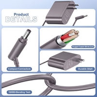 Adaptateur secteur AC/DC certifié CE 26,1 V 0,78 A, chargeur de remplacement pour aspirateur Dyson V6 V7 V8, nettoyeur à main