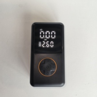 Mini compresseur d'air de voiture numérique sans fil avec gonfleur de pneu DC 12V pour balles de vélo de pneu arrêt automatique pompe à Air Portable batterie externe