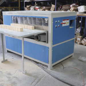 Sierra de paletas multiblanca para cortar bloques de madera, máquina de corte de bloques de madera con ancho ajustable de 70-200 mm, accionada por motor, para paletas - Product Image 2