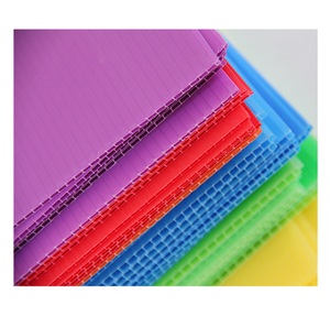 2mm 3mm 4mm 5mm 6mm 8mm 10mm 12mm <strong>Twin</strong> <strong>Wall</strong> PP Corrugated Cartonplast Board Plastic <strong>Sheet</strong> - Product Image 2