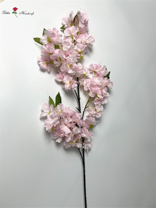 QSLH Ti46 Cành Hoa Anh Đào Mới 2022 Hoa Anh Đào Cây Hoa Anh Đào Nhân Tạo Trang Trí Đám Cưới - Product Image 4