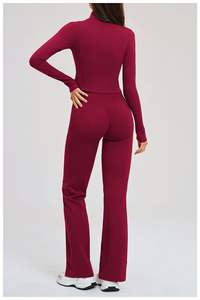 Nouvel ensemble décontracté pour femme, style gingham, taille haute, sensation seconde peau, pour fitness en extérieur, course à pied, sport, gym, entraînement, vêtements de sport de luxe - Product Image 4