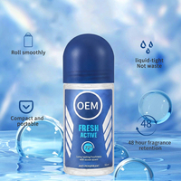 Мужской роликовый дезодорант OEM: длительная защита от пота, нежный уход, оптовая продажа, индивидуальный дизайн, OEM/ODM