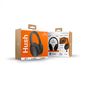 Hush - Auriculares Bluetooth 5.4 con ANC, micrófono ENC, diadema plegable, multipunto y almohadillas circumaurales. - Product Image 6