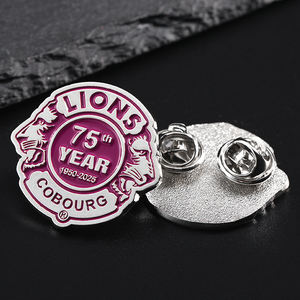 Индивидуальный Серебряный Металлический Мягкий эмалированный Логотип NFC Нагрудный значок персонализированный корпоративный подарок с логотипом - Product Image 6