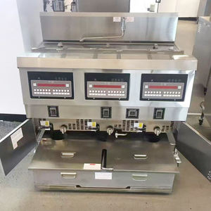 フライドポテトとフライドチキンフライヤーに使用される良質の商用ステンレス鋼75L電気フライヤー - Product Image 2