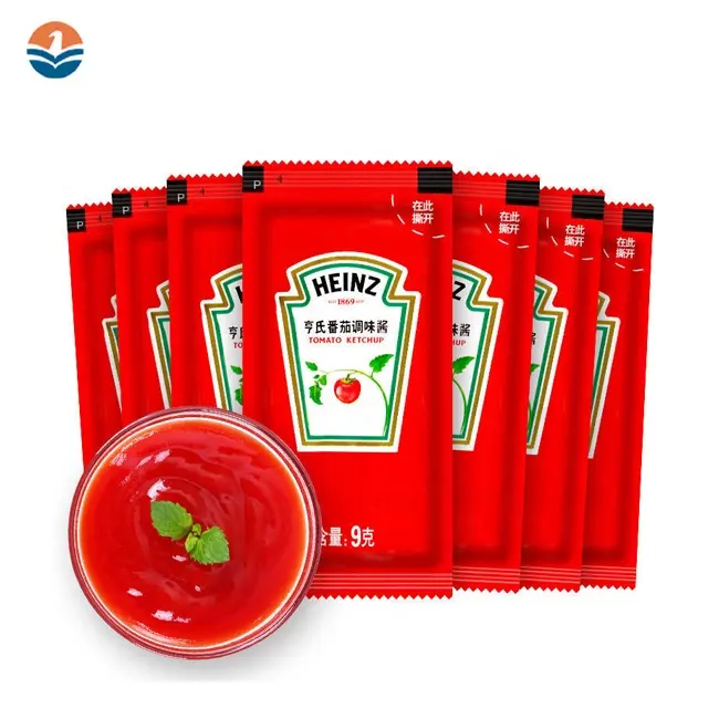 YIYANG Custom Kunststoff Tomatensauce Lebensmittel Doypack Verpackung Ketchup Stehender Auslauf Beutel Tasche für Paste