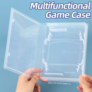 SUNSHING-Cartucho de CD para tarjeta de juego universal, caja de almacenamiento transparente de DVD CD para Mega Drive, caja de protección de vídeo - Product Image 1