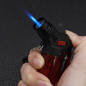 Bán buôn biểu tượng tùy chỉnh Windproof Inflatable nhựa trong suốt ngọn đuốc khí nhẹ hơn với khóa - Product Image 2