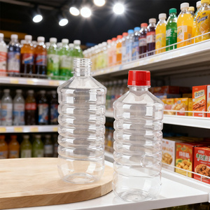 WAIN Kunden spezifische Verpackungs flaschen für Getränke und Gewürze aus <span class=keywords><strong>PET</strong></span>-Kunststoff in Lebensmittel qualität mit Schraub verschluss und Aufkleber oberfläche - Product Image 4