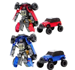 QS OEM ODM Transformation Car Warrior Changeable Truck Off Road Vehicles Set Kids Best Gift Deformation Robot Toys For Sale