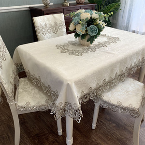 2024 nuovo arrivo elegante tovaglia con stampa floreale tovaglia <span class=keywords><strong>in</strong></span> <span class=keywords><strong>pizzo</strong></span> - Product Image 3