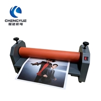 Laminateur électrique à froid grand format A2 de table 650 mm économique à moteur pour photos, affiches et films vinyles
