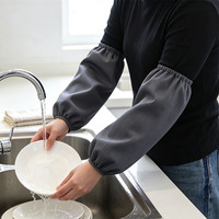Manchon de protection en polyester de luxe, hydrofuge et anti-taches, pour cuisine, femmes, salon de beauté, hôtel, service, maison, travail et nettoyage