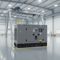 20KW 30KW 40KW 50KVA Geräuscharmes Dieselaggregat Wassergekühlt mit Autostart und Fernstart