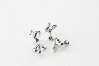 2025 gros mode cerise titane Labret hauts oreille lèvre goujon plaqué or Labret Piercing boucle d'oreille bijoux pour les mariages