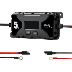 เครื่องชาร์จแบตเตอรี่อัจฉริยะ 1 ช่อง 5A/ช่อง 12V กันน้ำ สำหรับเรือ ชาร์จและบำรุงรักษาแบตเตอรี่ AGM ลิเธียม (LiFePO4) รับประกัน 1 ปี ชาร์จเร็<span class=keywords><strong>ว</strong></span> - Product Image 1