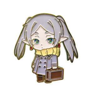 3 Nouveaux Designs de Haute Qualité, Badges Métalliques Anime Friere, Épingles Émaillées Fern & <span class=keywords><strong>Stark</strong></span> pour la Décoration de Sacs et de Vêtements - Product Image 5