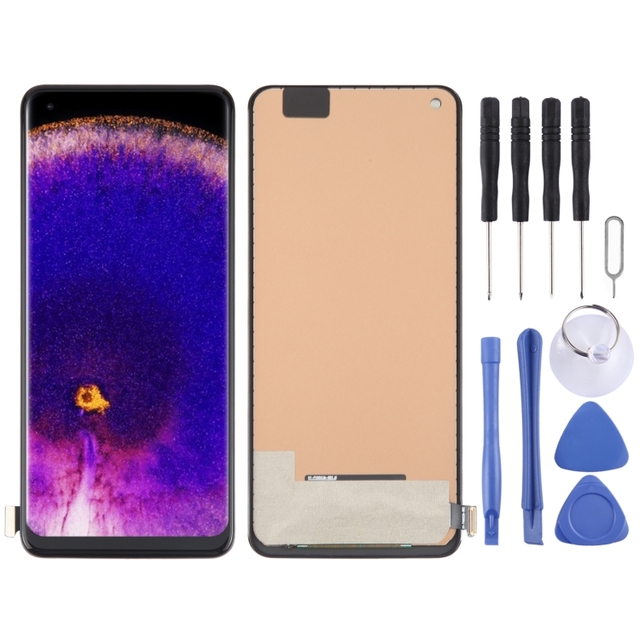 OEM Full Assembly LCD Screen with Digitizer TFT Material for OPPO Find X5 Pro 1-Year Warranty
