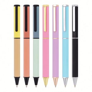 High Quality Custom Logo Metal Ballpoint <b>Pen</b> 1.0Mm Tip Polygon Twist Design Business School Writing Premium Promotion - Product Image 1