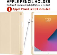 Coques de tablette 10,2 pouces pour 7e/8e/9e génération avec support pour stylet, protection intégrale, accessoires pour tablette – Vente chaude