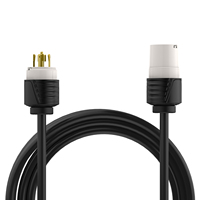 Kabel Ekstensi Konektor dan Steker Pengunci Putar NEMA L21-30 untuk Generator Tugas Berat Peralatan Tenaga Industri Bersertifikasi ETL