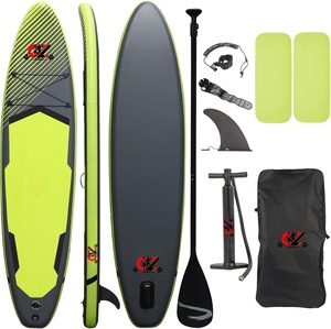 CZFIT Planche de paddle gonflable Drop Stitch Écologique Portable pour le surf et la pêche Taille personnalisable - Product Image 1