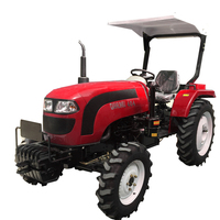 Mini tracteur agricole Diesel à quatre roues 4x4, 25 cv, 30 cv, 35 cv, 40 cv, plaque de prix, chargeur avant