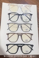 Nouvelles Lunettes Unisexe 2025 de Haute Qualité en Acétate Optique, Monture Pleine, Forme Carrée, Motif Uni, Design Décontracté et Élégant pour la Lecture