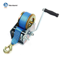 Treuil manuel à sangle avec cliquet, capacité 272~1590 kg, certifié ASME B30.7 OSHA, fonctionnement unidirectionnel ou bidirectionnel pour levage et traction