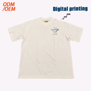 Camiseta Unisex Extra Grande de Algodón 100% Sólido, con Logotipo Impreso DTG Personalizado, al por Mayor - Product Image 2