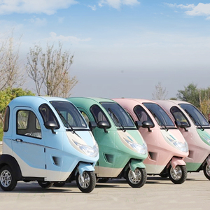 Factory ZKF42 Triciclos eléctricos completamente cerrados Tres ruedas E Scooter <span class=keywords><strong>Chopper</strong></span> Side Car <span class=keywords><strong>Triciclo</strong></span> eléctrico Dos personas - Product Image 2