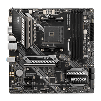 Motherboard komputer MSI murah M B550M BAZOOKA DDR4 soket AM4 mendukung R yzen prosesor Gaming Motherboard