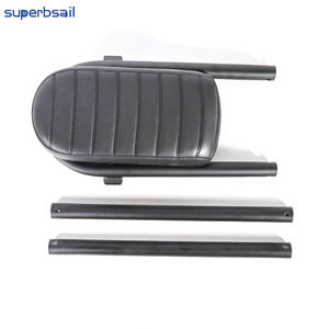 Siège passager Superbsail OUXI V8, super confortable, gel <span class=keywords><strong>amortisseur</strong></span>, cuir imperméable, accessoires pour vélos de route - Product Image 1