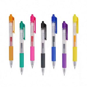 Custom Gel <b>Pen</b> PURE <b>Retractable</b> 0.5mm Point Color Gel Ink <b>Pens</b> Set School Office Home Supplies Stationery - Product Image 5