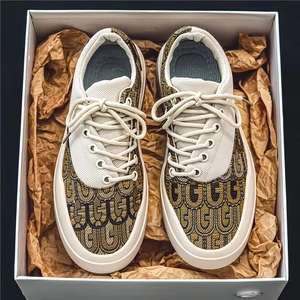 Nuove Scarpe <span class=keywords><strong>Casual</strong></span> da Uomo alla Moda, Vendita Calda, Alta Qualità, Leggere, Traspiranti, Trendy in Tela - Product Image 2