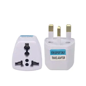 REINO UNIDO 3 Pin Plug Conversor de Viagem Adaptador REINO UNIDO Universal Plug Adapter DA UE para o REINO UNIDO Plug Adapter 13AMP