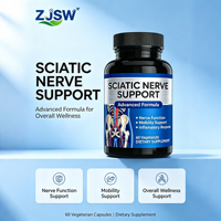 Capsules OEM pour le nerf sciatique avec acide alpha-lipoïque et supplément de curcuma pour le soulagement de la sciatique