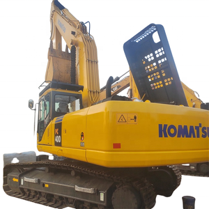 Komatsu รถขุดตีนตะขาบ PC400-7เครื่องยนต์ไฮดรอลิกคุณภาพต้นฉบับ PC400 PC400-8รถขุดมือสอง - Product Image 1