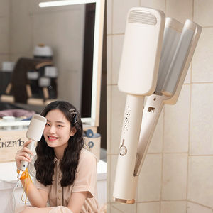 Dropshipping <span class=keywords><strong>Fer</strong></span> <span class=keywords><strong>à</strong></span> friser professionnel ionique pour cheveux ondulés avec affichage LED Pince <span class=keywords><strong>à</strong></span> sertir portable pour la maison - Product Image 1