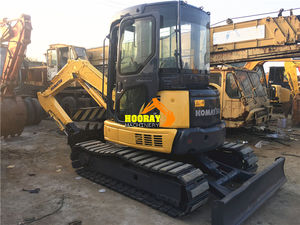 Mini-pelle PC55MR-2 Komatsu d'occasion avec lame de poussée, y compris les modèles PC78us-6 et PC78us-8 - Product Image 5
