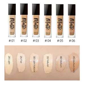 Hydraterende Gloed Voor Droge Huid Magische Make-Up Fit Me Fabrikanten Zweetbestendig Super Stay Matte Vloeibare Foundation