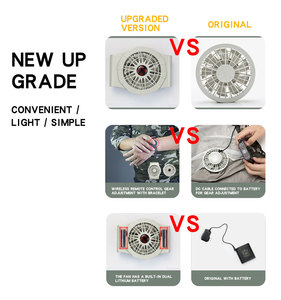 <span class=keywords><strong>Veste</strong></span> ergonomique OEM, personnalisation sans fil, pour <span class=keywords><strong>le</strong></span> refroidissement du ventilateur, vêtements - Product Image 6